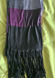 soft Scarf with Tassels