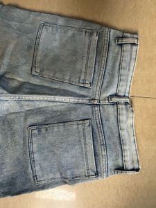 Light Wash Cargo Jeans