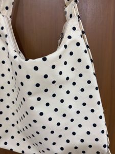 Coquette Cute Polka Dot Hobo Bag