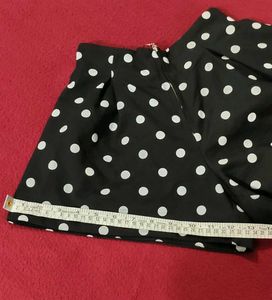 Chic Polka Dot High-Waisted Shorts