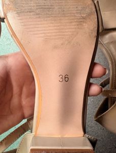 Chic Beige Block Heel Sandals