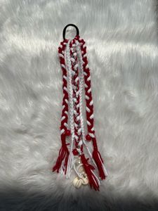 Boho Braided Hair Accessory with Charms