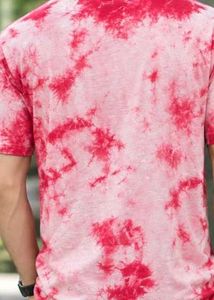 Urban United Men’s Pink Tie-Dye T-Shirt