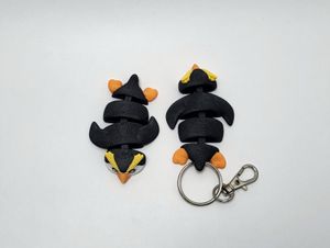 Cute Penguin Keychain