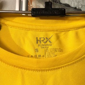 HRX Yellow T-Shirt