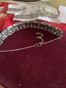 Brand New Silver Oxidised Necklace Set