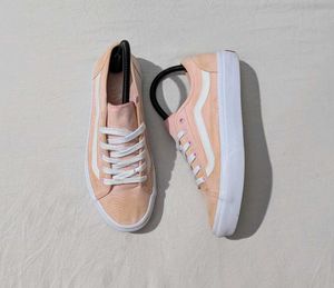 Pink Vans Low-Top Sneakers
