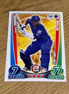 Rahul Dravid Captain Cricket Card