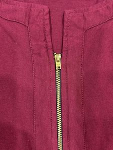 Maroon Casual Dress
