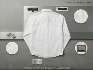 Dolce &amp; Gabbana Men's Slim Fit White Shirt