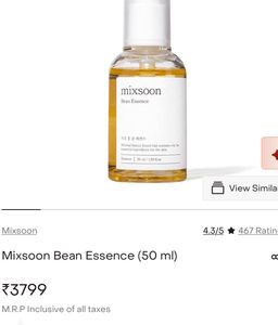 Mixsoon Bean Essence Serum - Hydrating