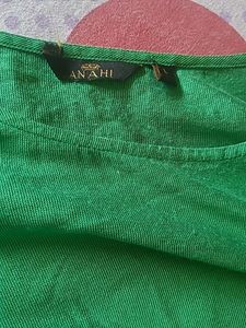 Silk Green Kurta Size XL