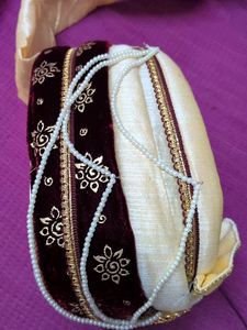 Embroidered Sherwani Turban/Pagri