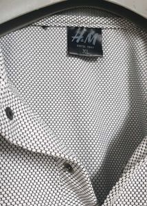 new👌H&amp;M Textured Polo Shirt