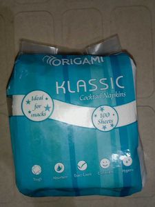 Origami Klassic Cocktail Napkins