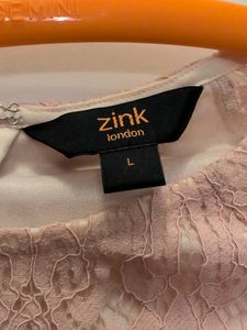 Peachy Lovely Lace Dress From -Zink London
