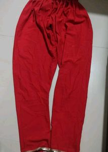 Beautiful Red Kurta with Gold Embellishments
