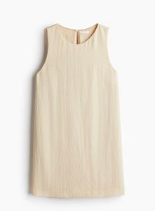 H&amp;M Sleeveless A-Line Mini Shift Dress