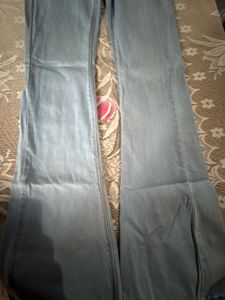 Light Wash Flare Jeans