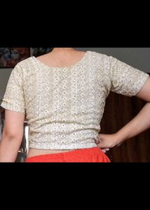 Embroidered Party Blouse