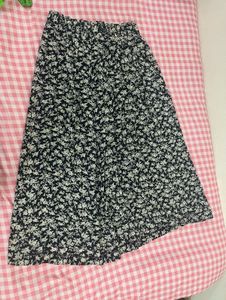 Floral Midi Skirt