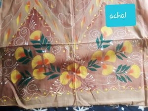 Hand Printed Saree Stock Limited