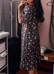 H&amp;M Floral Midi Dress