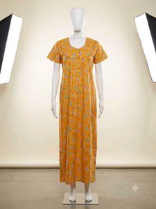 Comfortable Floral Nightgown