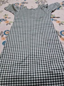Classic Gingham Check Dress