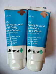 The Derma Co Salicylic Acid Gel Face Wash Pack 2