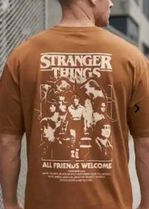 Stranger Things Graphic Oversized T-Shirt