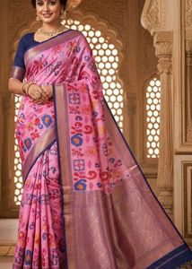 Crepe silk saree
