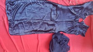Elegant Navy Blue kurti set