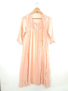 Peach Casual Kurta (Women's)