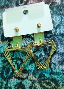 Trendy Golden Earrings