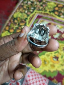 Lion Face Ring.