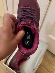 Puma Burgundy Sneakers