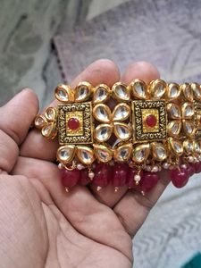 Kundan Choker Necklace Set