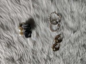 Assorted 3 pairs of  Earrings