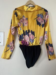 Floral Print Bodysuit