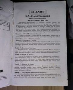 Economics Book - M.A. Uttarardh