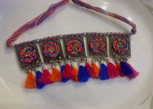 Boho Tassel Choker Necklace