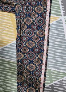 Boho Block Print Kurta Top