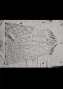 Sleeveless Ribbed Mock Neck Top