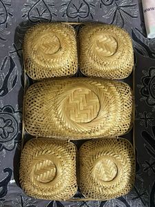 Gifting- organiser Woven Bamboo, handcrafte