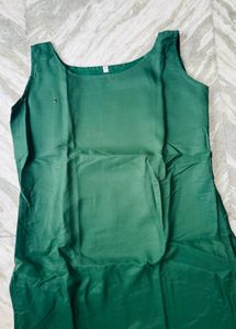 Elegant Green Silk Kurta