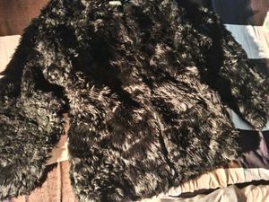Black Faux Fur Jacket