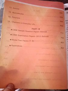 Class 12, Xam Idea Chemistry