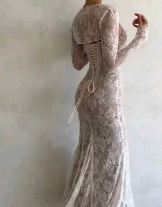 Lace Corset Gown