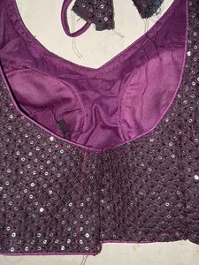 Sequence Blouse In Wine Colour❤️‍🔥